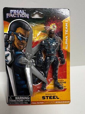 Final Faction - Alpha Team 1 - Master Sergeant Steel - Action Figure